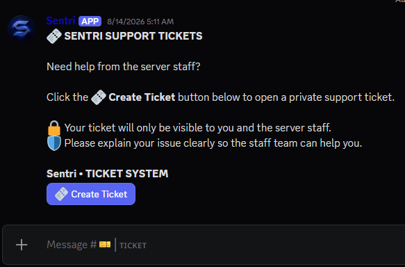 Sentri Tickets
